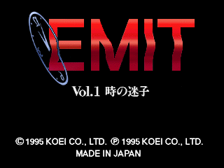 Emit Vol. 1 - Toki no Maigo Title Screen